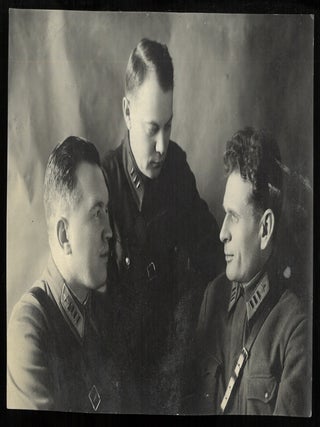 Group of Eight Vintage Photographs Featuring Soviet Air Force Colonel General Ivan Mikhailovich Belov