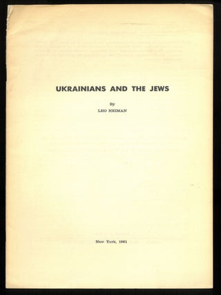 Ukrainians and the Jews
