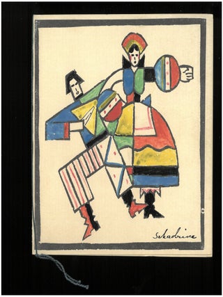 A Group of 25 Hand-Colored Art Deco, Avant-Garde and Constructivist Pochoirs by Russian Émigré Artists, 1920s
