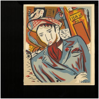 A Group of 25 Hand-Colored Art Deco, Avant-Garde and Constructivist Pochoirs by Russian Émigré Artists, 1920s
