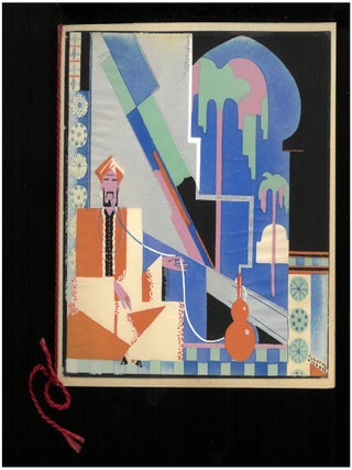 A Group of 25 Hand-Colored Art Deco, Avant-Garde and Constructivist Pochoirs by Russian Émigré Artists, 1920s