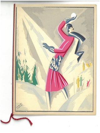 A Group of 25 Hand-Colored Art Deco, Avant-Garde and Constructivist Pochoirs by Russian Émigré Artists, 1920s