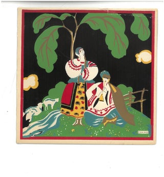 A Group of 25 Hand-Colored Art Deco, Avant-Garde and Constructivist Pochoirs by Russian Émigré Artists, 1920s