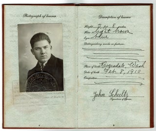 Passposts, documents and photographs documenting the post WWII emigration of a Yugoslav refugee family to Enumclaw, WA, in 1947
