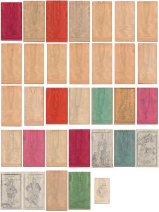 Group of Fifty-One White Russian Émigré Anti-Bolshevik and Anti-Semitic Propaganda Postcards and Leaflets, ca. 1920s–1930s