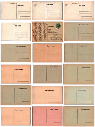 Group of Fifty-One White Russian Émigré Anti-Bolshevik and Anti-Semitic Propaganda Postcards and Leaflets, ca. 1920s–1930s