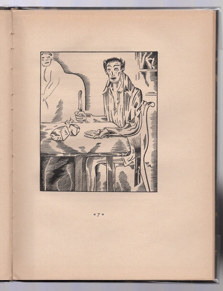 Item #1654 Die Nase [The Nose]. Nikolai Vasilievich GOGOL, Vasily Nikolayevich MASYUTIN.
