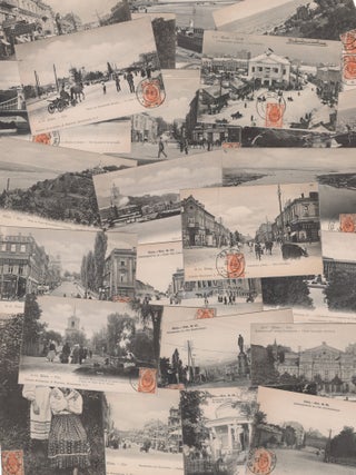 IMPERIAL RUSSIA] Group of 30 Phototype Postcards of Kyiv, Ukraine, 1905