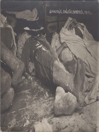 [RUSSIAN REVOLUTION & CIVIL WAR &mdash; SIBERIA] Five Original Photographs of Victims of the December 1917 Fighting in Irkutsk and Civil War Violence in Siberia