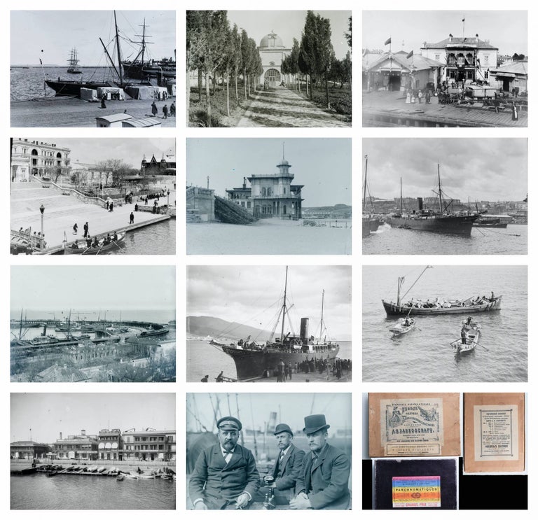 Item #206 Rare Photographic Record of a Sea Voyage from Odessa to The Middle East in 1903-1904 [68 negatives on glass plates]