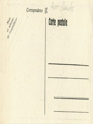 Group of Twenty-One Russian Anti-Semitic and Anti-Soviet Caricature Lithographed Postcards