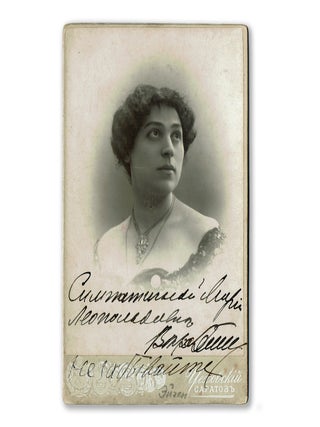 Collection of Twenty-Five Autographed Photographs. Russian Opera Singers and Theater Actors