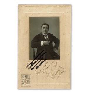 Collection of Twenty-Five Autographed Photographs. Russian Opera Singers and Theater Actors