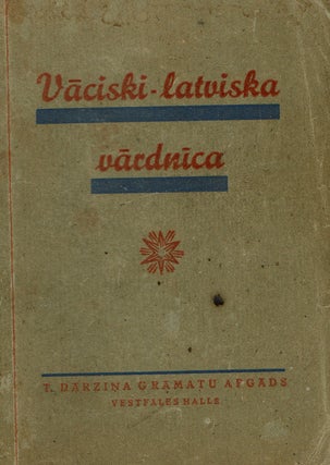 Collection of twenty-seven Latvian DP books and periodicals published in post-war Germany, 1946-1949