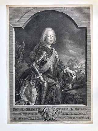 Portrait Of Christian August, Prince Of Anhalt-Zerbst (1690-1747)