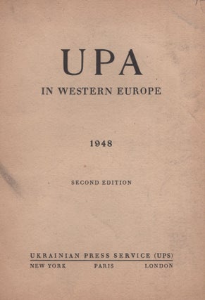 Item #793 UPA in Western Europe [The Ukrainian Insurgent Army