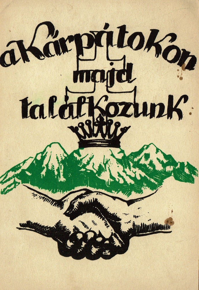 Item #82 A kárpátokon majd találkozunk: költemények [We will meet on the Carpathians: poetry]. Géza Alföldi.